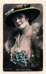 Billie Burke 1886-1970, amerikansk skådespelerska, tidigt 1900-tal.