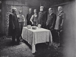 Utdelning av Carlows välgörenhet av J. Benjamin Stone