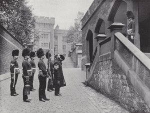 Genom att låsa Tower Gates, Gud bevara kung Edward! av J. Benjamin Stone