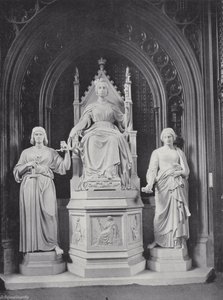 Staty av drottning Victoria av J. Benjamin Stone