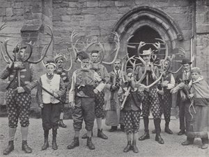 Horndansen, Abbots Bromley, alla karaktärerna