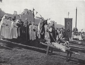 Den walesiska Eisteddfod, öppning av Gorsedd