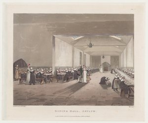 Matsal, Asylum, 1 februari 1808., 1 februari 1808. av J. Bluck