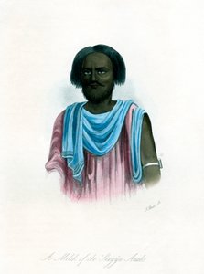En Melik av Shegyia-araberna, c1840. av J. Bull