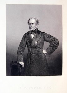 Thomas Potter Cooke, från "The Drawing-Room Portrait Gallery of Emminent Personages". av J. and C. (after) Watkins