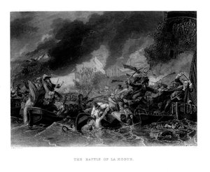 Slaget vid La Hogue, 1692, 1860