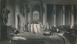 Caesars död. Julius Caesar, c1870