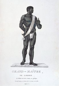 Stormästare i Notre-Dame-orden i sitt lands dräkt, från "Recueil de Tous Les Costumes des Ordres Religieux et Militaires", publicerad 1785. av J. C. Bar