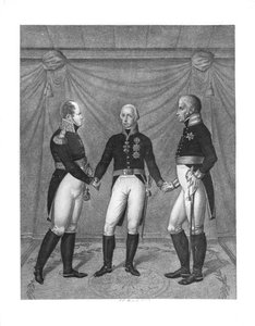 Den heliga alliansen, 1815 av J. C. Bock