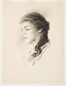 Porträtt, möjligen Elizabeth Vail