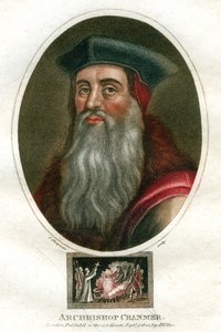 Ärkebiskop Cranmer, 1816. av J. Chapman