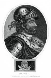 Henrik II, kung av England, 1804. av J. Chapman