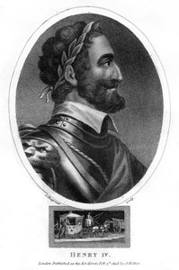 Henrik IV, kung av Frankrike, 1805. av J. Chapman