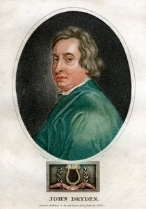 John Dryden, engelsk dramatiker och poetpristagare från 1600-talet, 1803.