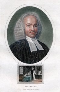 John Leland, engelsk presbyteriansk minister på 1700-talet och författare till teologiska verk, 1813.