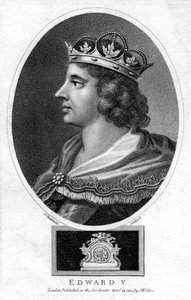 Kung Edward V av England, 1804. av J. Chapman