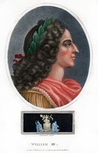 William III, kung av England, Skottland och Irland, 1804. av J. Chapman