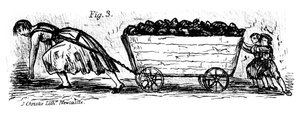 Kolputters för kvinnor och barn, Mid and East Lothian, Skottland, 1848 av J. Christie