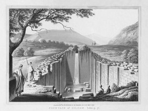 Siloams fontän. John. 9.7., 1830