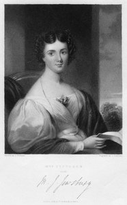 Mrs Fletcher, ca 1830-talet.