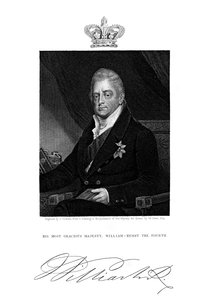 William IV, kung av Storbritannien och Irland och av Hannover, 1800-talet.