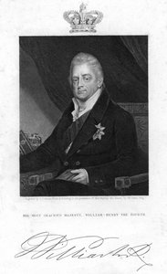 William IV av Storbritannien, 1800-talet. av J. Cochran