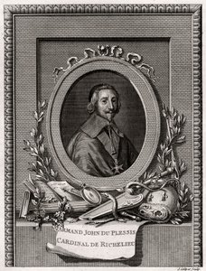 Armand Jean Du Plessis, kardinal och hertig av Richelieu, 1775