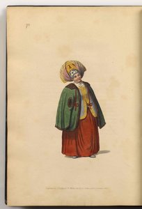 Kalugas köpman Från: The Costumes Of The Russian Empire, 1803 av J. Dadley