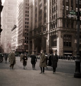 Lower Broadway, New York City, USA, 1900-talet