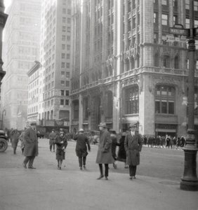 Lower Broadway, New York City, USA, 1900-talet