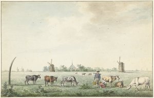 Byn Amstelveen av J. Dirksen