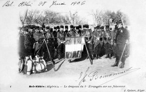 1:a regementet av den franska främlingslegionen, Sidi Bel Abbes, Algeriet, 1906
