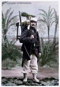 Fransk främlingslegionär, ca 1900.