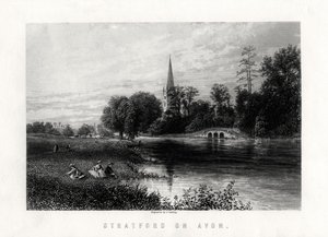 Stratford on Avon, England, 1883 av J. Godfrey