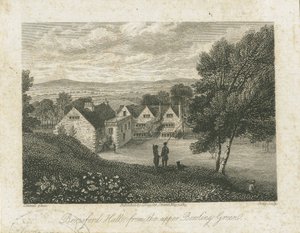Dovedale - Beresford Hall: stålgravyr, nd [1815] (tryck)