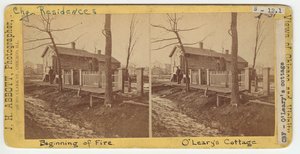 Mrs OLearys Cottage, 1871 av J. H. Abbott
