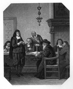 Benedict Spinoza, holländsk 1600-talsfilosof, c1870.