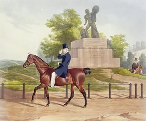 A View in Hyde Park, graverad av J. Wilson, 1852 av J. Harrison