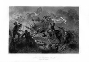 Zouavernas anklagelse, fångst av Roanoke Island, North Carolina, 1862-1867.