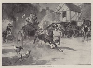 Häst och motor eller en flytt år 1900