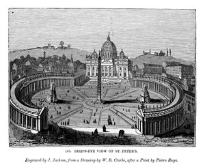 Fågelperspektiv över St Peters, 1843