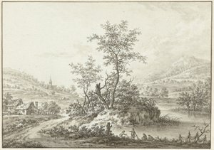 Landskap av J. Krausz