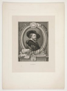 Porträtt av Peter Paul Rubens av J. L. Benoist