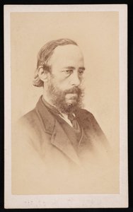 Porträtt av James Croll 1821-1890, före 1876. av J McPherson