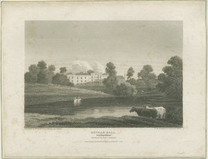 Enville Hall: gravyr, nd [c 1814] (tryck) av John Preston Neale