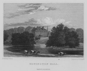 Honington Hall, Warwickshire (gravyr) av John Preston Neale