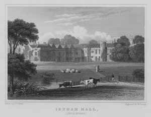 Irnham Hall, Lincolnshire (gravyr)
