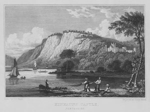 Kinfauns Castle, Perthshire (gravyr)