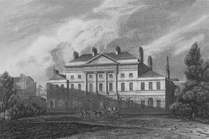 Lansdown House, Westminster, The Residence of the Most Noble the Marquis of Lansdown (gravyr)