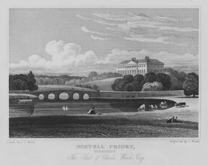Nostell Priory, Yorkshire, The Seat of Charles Winn, Esquire (gravyr)